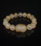 Tea - colored crystal bracelet