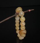 Tea - colored crystal bracelet