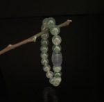 Dark green crystal bracelet